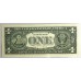 UNITED STATES OF AMERICA 2003 . ONE 1 DOLLAR BANKNOTE . ERROR . INSUFFICIENT INK